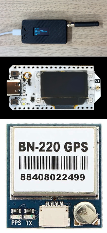 TX Heltec V3.2 LoRa GPS